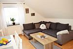Wohnzimmer - Ferienwohnung Sanfte Brise II Dagebüll - Top-Hundeurlaub
