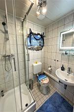 Badezimmer - Ferienwohnung Sanfte Brise III Dagebüll - Top-Hundeurlaub
