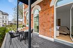 Terrasse - Nordlicht Suite Westerland auf Sylt - Top-Hundeurlaub