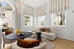 Wohnzimmer - Nordlicht Suite Westerland auf Sylt - Top-Hundeurlaub