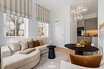 Wohnzimmer - Nordlicht Suite Westerland auf Sylt - Top-Hundeurlaub