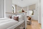 Schlafzimmer - Nordlicht Suite Westerland auf Sylt - Top-Hundeurlaub