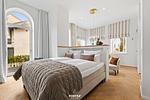 Schlafzimmer - Nordlicht Suite Westerland auf Sylt - Top-Hundeurlaub