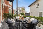 Terrasse - Nordlicht Suite Westerland auf Sylt - Top-Hundeurlaub
