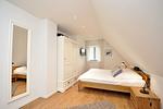 Schlafzimmer - Doppelhaushälfte Deicheck - Top-Hundeurlaub
