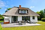 Fassade / Eingang - Ferienhaus Lo`s Cottage - Top-Hundeurlaub
