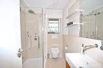 Badezimmer - Ferienhaus Lo`s Cottage - Top-Hundeurlaub