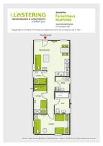 Grundriss - Mathilde - Lastering Ferienhäuser & Apartments - Top-Hundeurlaub