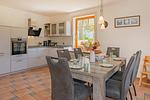 Küche / Küchenzeile - Ferienwohnung Wassermann - Top-Hundeurlaub