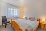 Schlafzimmer - Ferienwohnung Wassermann - Top-Hundeurlaub