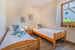 Schlafzimmer - Ferienwohnung Wassermann - Top-Hundeurlaub