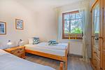 Schlafzimmer - Ferienwohnung Wassermann - Top-Hundeurlaub