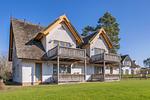 Fassade / Eingang - Ferienwohnung Wassermann - Top-Hundeurlaub