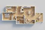 Grundriss - Ferienwohnung Wassermann - Top-Hundeurlaub