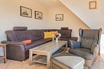 Wohnzimmer - Ferienwohnung Skorpion - Top-Hundeurlaub