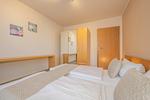 Schlafzimmer - Ferienwohnung Krebs - Top-Hundeurlaub