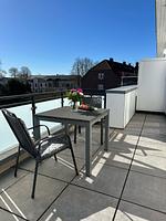 2001 - Penthouse Brigitte mit Teilmeerblick und Hund - Top-Hundeurlaub