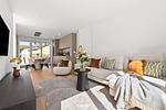 Wohnzimmer - Ocean Breeze Suite Westerland auf Sylt - Top-Hundeurlaub