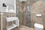 Badezimmer - Ocean Breeze Suite Westerland auf Sylt - Top-Hundeurlaub
