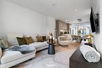 Wohnzimmer - Seaside Hideaway Suite Westerland auf Sylt - Top-Hundeurlaub