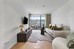 Wohnzimmer - Seaside Hideaway Suite Westerland auf Sylt - Top-Hundeurlaub