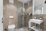 Badezimmer - Seaside Hideaway Suite Westerland auf Sylt - Top-Hundeurlaub