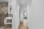 Badezimmer - Seaside Hideaway Suite Westerland auf Sylt - Top-Hundeurlaub