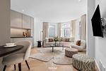 Wohnzimmer - Horizont Suite Westerland auf Sylt - Top-Hundeurlaub