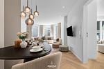 Wohnzimmer - Horizont Suite Westerland auf Sylt - Top-Hundeurlaub