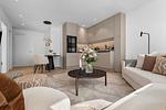 Wohnzimmer - Horizont Suite Westerland auf Sylt - Top-Hundeurlaub