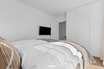 Schlafzimmer - Horizont Suite Westerland auf Sylt - Top-Hundeurlaub