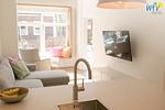 Wohnzimmer - Ferienwohnung Bente - Top-Hundeurlaub