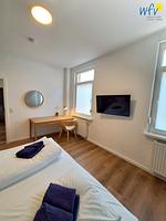 Schlafzimmer - Ferienwohnung Bente - Top-Hundeurlaub
