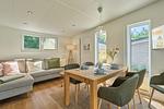 Wohnzimmer - Ferienhaus "HaffDeern", eingezäunt + eigenes Wlan (128) - Top-Hundeurlaub