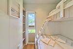 Schlafzimmer - Ferienhaus "HaffDeern", eingezäunt + eigenes Wlan (128) - Top-Hundeurlaub