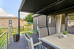 Terrasse - Ferienhaus "HaffDeern", eingezäunt + eigenes Wlan (128) - Top-Hundeurlaub