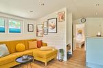 Wohnzimmer - Ferienhaus "HaffJung" (134) - Top-Hundeurlaub