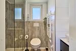 Badezimmer - Ferienhaus "Sprotte" (129) - Top-Hundeurlaub