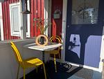Terrasse am Hus Bockara in Småland – ideal für Familien mit Hund - Hus Bockara - Top-Hundeurlaub