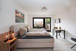 Schlafzimmer - Apartment 2 - Top-Hundeurlaub