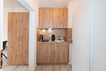 Küche / Küchenzeile - Apartment 1 - Top-Hundeurlaub