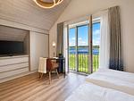 Schlafzimmer - Ferienhaus D Schilfhütte Neukamp - Top-Hundeurlaub