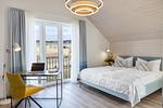 Schlafzimmer - Ferienhaus D Schilfhütte Neukamp - Top-Hundeurlaub