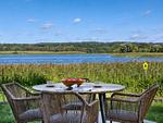 Terrasse - Ferienhaus E Robbenhütte Neukamp - Top-Hundeurlaub