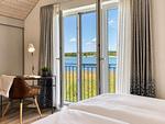 Schlafzimmer - Ferienhaus E Robbenhütte Neukamp - Top-Hundeurlaub