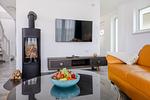 Wohnzimmer - Ferienhaus E Robbenhütte Neukamp - Top-Hundeurlaub