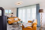 Wohnzimmer - Ferienhaus E Robbenhütte Neukamp - Top-Hundeurlaub