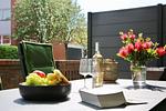 Terrasse - Insel-Juwel im Lindenhof - Top-Hundeurlaub