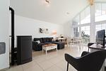 Wohnzimmer - Ferienhaus Heimathafen - Top-Hundeurlaub