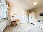 2. Schlafzimmer mit ausziebarem Bett (2 x 80 cm Matratzen) - Strandquartier L. A. - Top-Hundeurlaub